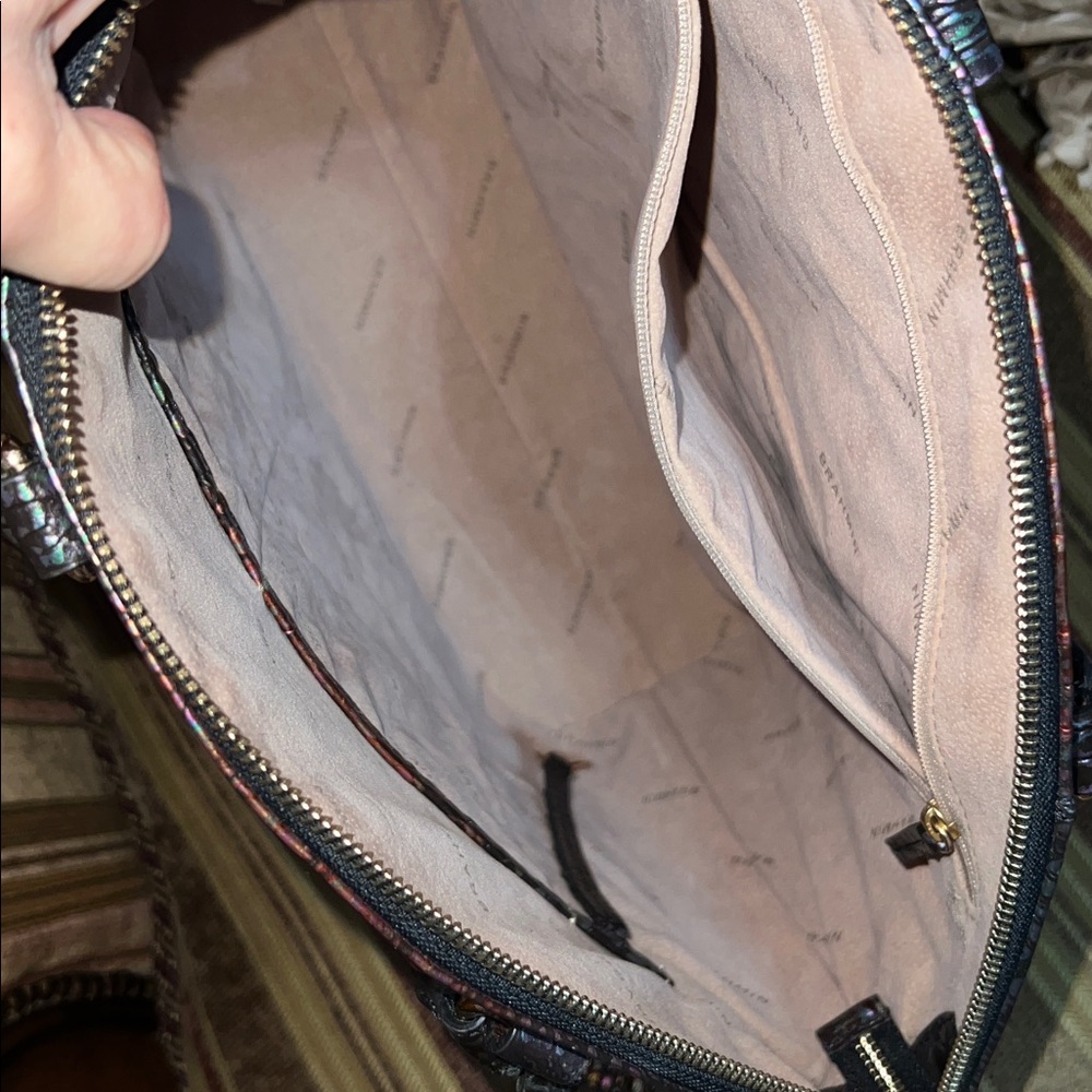 Brahmin Large Duxbury Black Pearl Ombre Melbourne - Picture 10 of 11